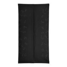 Load image into Gallery viewer, &quot;$£&quot; [Patterned Print] Unisex Neck Gaiter (Black)
