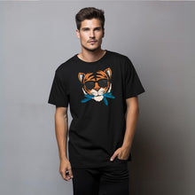 Load image into Gallery viewer, “THE CAT [THAT ATE THE CANARY]” Unisex T-Shirt (Black)
